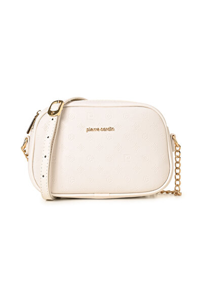 Pierre Cardin Ecru Floater Damen-Umhängetasche 05PO22Y1543