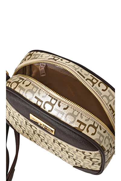 Pierre Cardin Gold Tram Alphabet Women's Crossbody Bag 05Po22Y1534