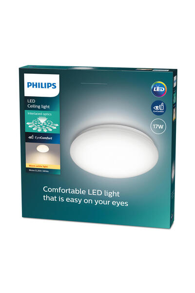 Philips CL200 Moire 17 Watt 2700k LED Plafonyer Sarı Işık - 1700 Lumen