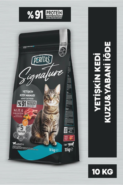 PERİTAS Signature Kuzulu Yetişkin Kedi 10 Kg
