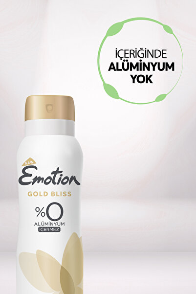 Emotion Gold Bliss & Joyous Kadın Vegan Deodorant Tanışma Seti 2x150 Ml Leke Bırakmaz
