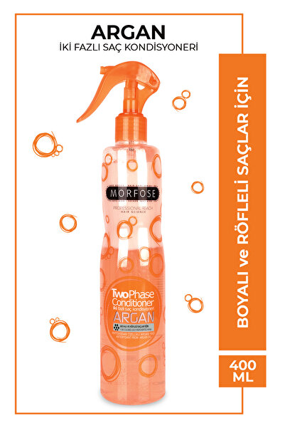 Morfose Argan Içerikli Fön Suyu Turuncu 400 ml
