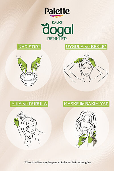 Palette Kalıcı Doğal Renkler 8-16 Küllü Sarı Shea Yağı Saç Boyası