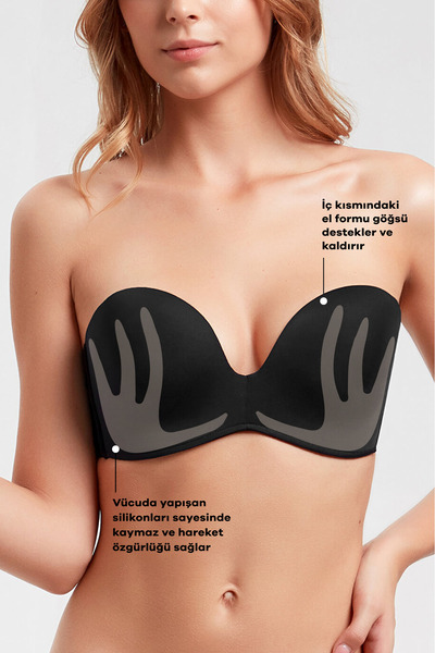 SUWEN Ruka nahoru podprsenka bez ramínek