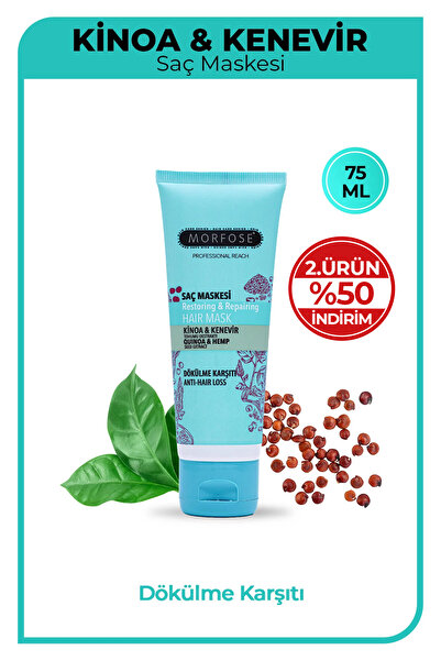Morfose Kinoa Saç Maskesi 75 ml - Dökülme Karşıtı
