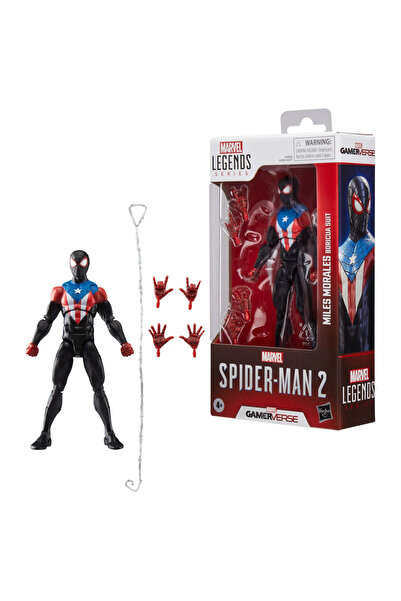 Hasbro Marvel Legends Gamerverse Miles Morales Boricua Suit (Spider-Man2 Video Game) Aksiyon Figürü