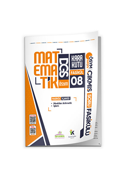 İnformal Yayınları 2026 DGS Matematik Kara Kutu Akademik 8.Fasikül ÖSYM Çıkmı...