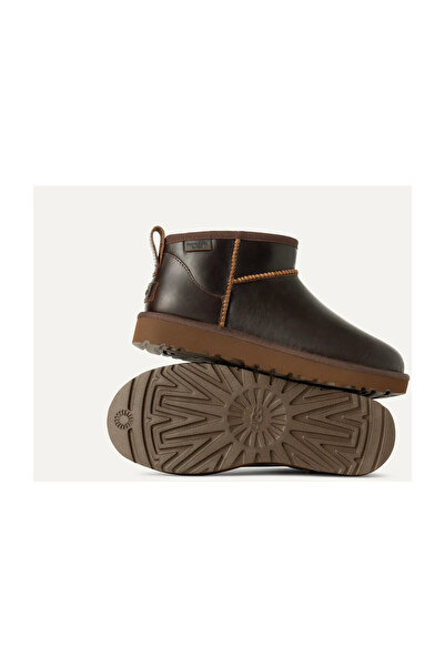 UGG 1163490 Ugg W Classic Women'S/Girls' Boots - Ultra Mini Lthr Regen Ironwood