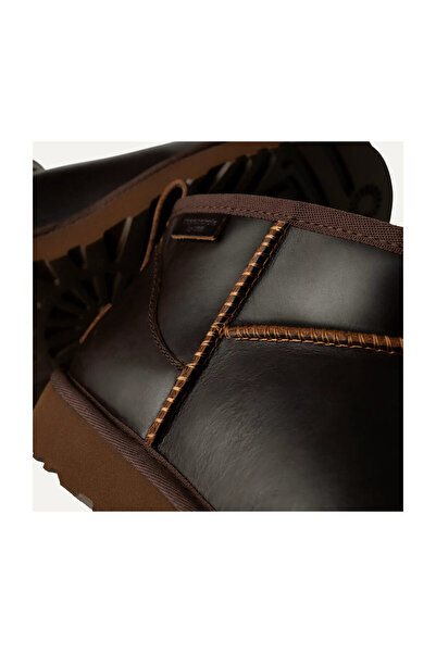 UGG 1163490 Ugg W Classic Women'S/Girls' Boots - Ultra Mini Lthr Regen Ironwood