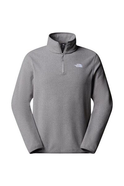 THE NORTH FACE Glacier 1/4 Zip Polar Fleece Nf0A8D0Qcqi1 Gray-Xl