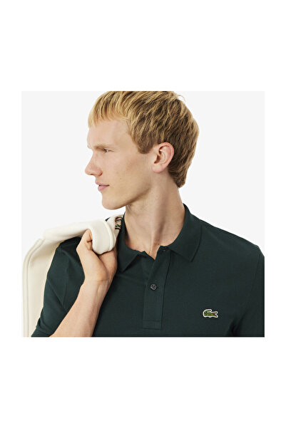 Lacoste Pánské polo tričko Slim Fit L.12.12 z piké látky