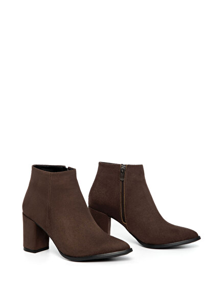 SOHO Brown Suede Women's Boots & Booties 17518