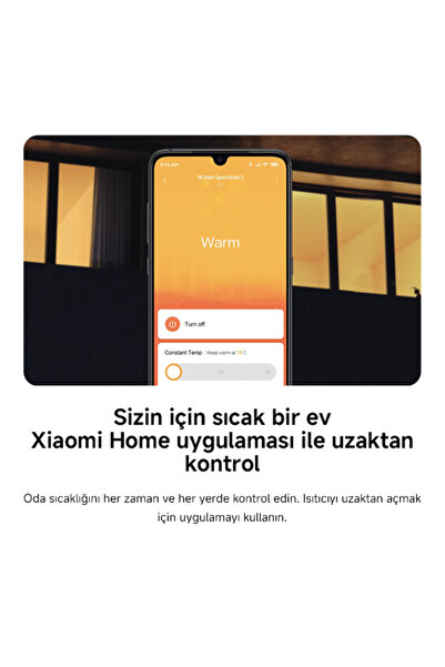 Xiaomi Mi Smart Space Heater S 2200 W Akıllı Elektrikli Isıtıcı - Uzaktan Kontrol (Xiaomi TR Garantili)