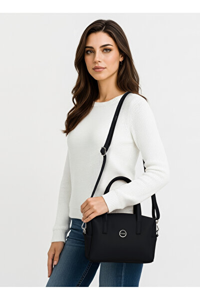 Fossil Black Women's Hand and Cross Shoulder Bag 05Fo25K5083