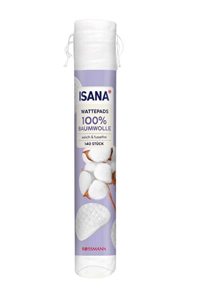 ISANA Yuvarlak Pamuk Makyaj Temizleme İçin, 140 adet