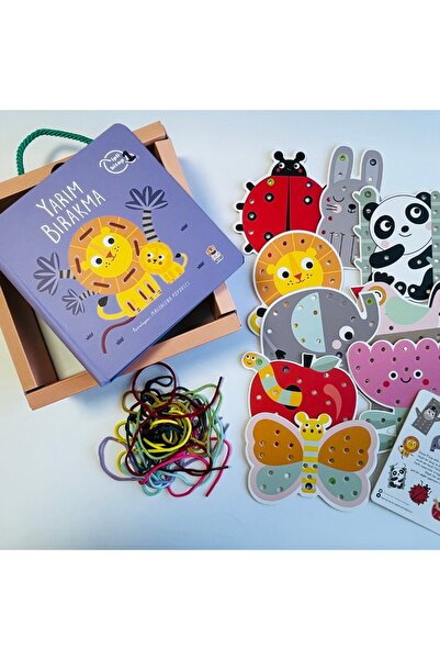 Sincap Kitap Yarım Bırakma İpli Kitap 1 | 2-4 Yaş İnteraktif Çocuk Kitabı