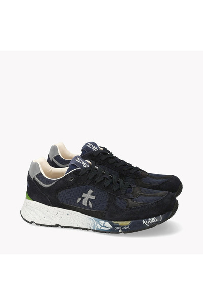 Premiata Mase Black Navy Blue Men's Sneaker