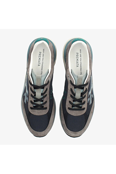 Premiata Ανδρικά αθλητικά παπούτσια Moerun Navy Blue Grey