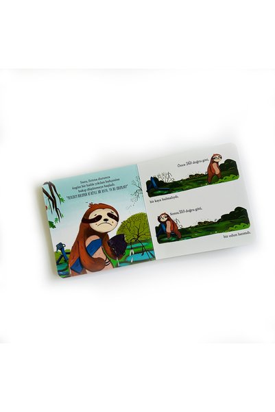 Sincap Kitap How Did It Start? Set of 1 Educational Baby Books Safe Bonding Emotion Development for 0-2 Years Old