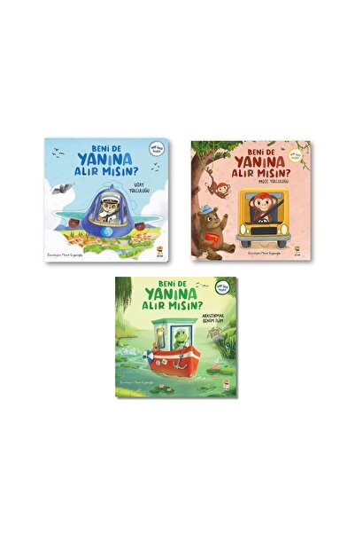 Sincap Kitap Beni de Yanına Alır Mısın 3 Kitap Set Yap-Boz Keşfet / Müze Yolc...
