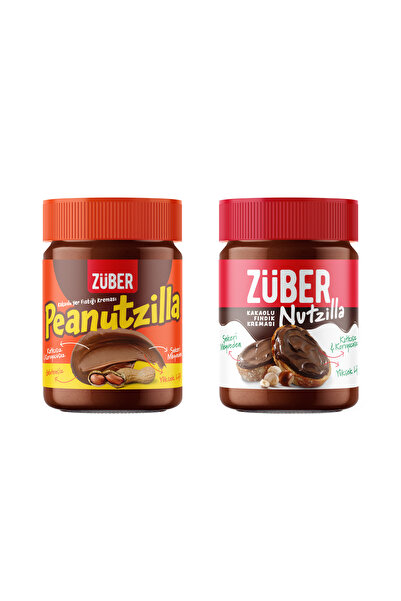 Züber Peanutzilla Kakaolu Fıstık Kreması Nutzilla Fındık Kreması