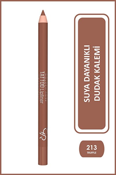 Golden Rose Tattoo Lipliner No: 213 Truffle - Suya Dayanıklı Uzun Süre Kalıcı...
