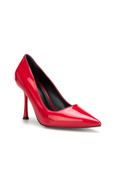 DARK SEER Ds Spillo-1321 Red Women's Daily Classic Heeled Shoes