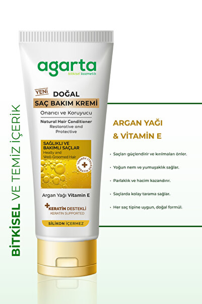 Agarta Doğal Güçlü Bakım Saç Güzelleştirici Krem 250 Ml