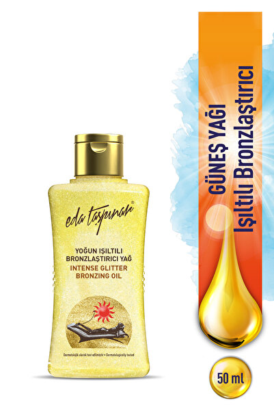 Eda Taşpınar Seyahat Boy Yoğun Işıltılı Bronzlaştırıcı Yağ - 50 ml