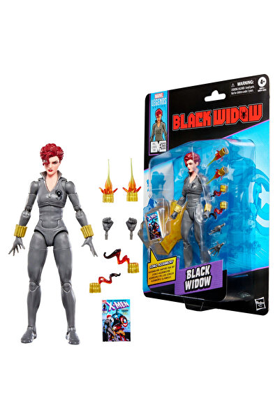Hasbro Marvel Legends Black Widow (X-Men & Avengers Comics) Aksiyon Figürü, Ç...