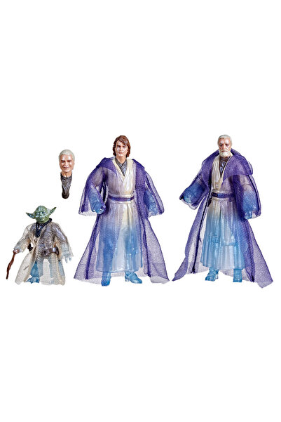 Hasbro Star Wars Vintage Collection Jedi Spirits (Star Wars: Return of the Jedi) Özel Aksiyon Figür Seti