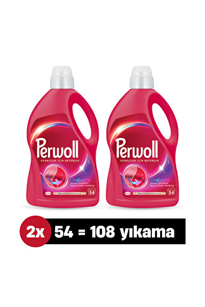 Perwoll Liquid Detergent Refresh Colorful 2.97L Set of 2 (Total 5.94L) - Clea...