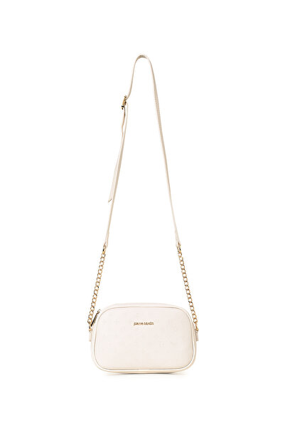 Pierre Cardin Ecru Floater Damen-Umhängetasche 05PO22Y1543