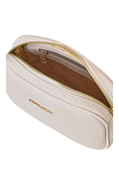 Pierre Cardin Ecru Floater Damen-Umhängetasche 05PO22Y1543