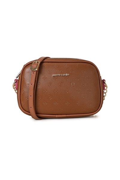 Pierre Cardin Camel Floater Women's Crossbody Bag 05Po22Y1543