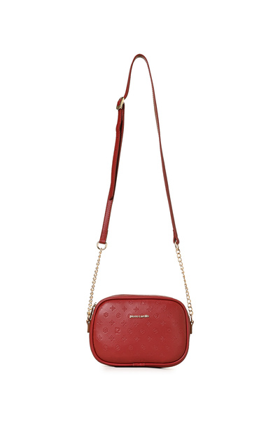 Pierre Cardin Rote Floater Damen-Umhängetasche 05PO22Y1543