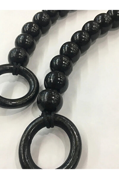 karantuhafiye Bag Handle Wooden Beaded Single