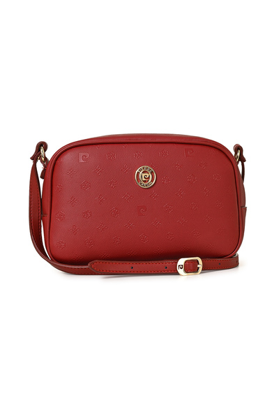 Pierre Cardin Rote Print-Umhängetasche für Damen 05PO22Y1538