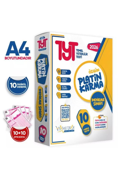 İnformal Yayınları 2026 YKS-TYT Platin Karma Yayınlar Kurumsal 10lu Paket Den...