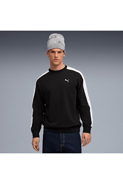Puma T7 Relaxed Crew Erkek Sweatshirt