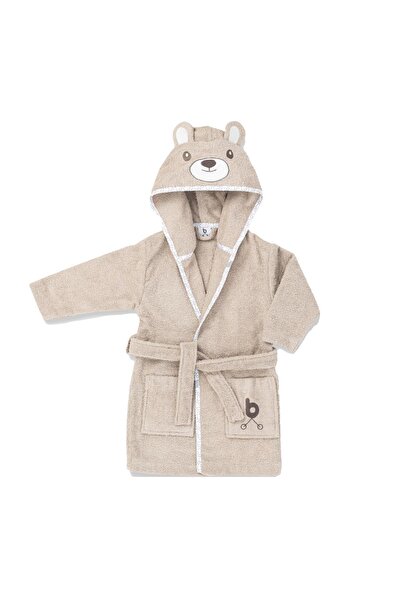 Gezenbebe Hero Kahraman Kapüşonlu Havlu Bebek Çocuk Bornozu Teddy