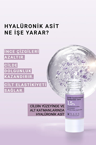 Etat Pur Pure Active Hyaluronik Asit İnce Kırışıklık Karşıtı & Dolgunlaştırıcı Konsantre Bakım Serumu 15 ML