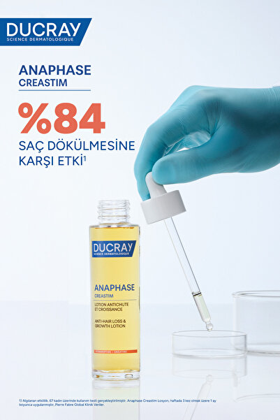 Ducray Anaphase Creastim Saç Dökülmesi Karşıtı Serum Zayıf ve Dökülmeye Eğilimli Saçlar için Losyon 60 ml