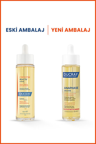 Ducray Anaphase Creastim Saç Dökülmesi Karşıtı Serum Zayıf ve Dökülmeye Eğilimli Saçlar için Losyon 60 ml