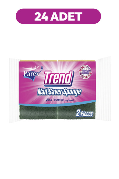 Parex Trend valoviti dvodelni klasični spužvasti set od dvadeset četiri komad...