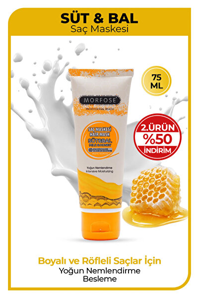 Morfose Süt & Bal Saç Maskesi 75 ml