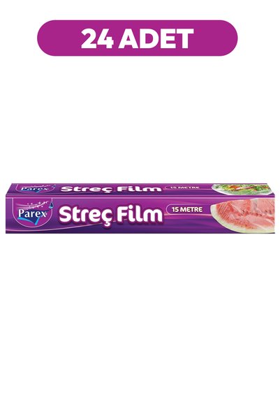 Parex Streç Film 15 Mt 24 Paket