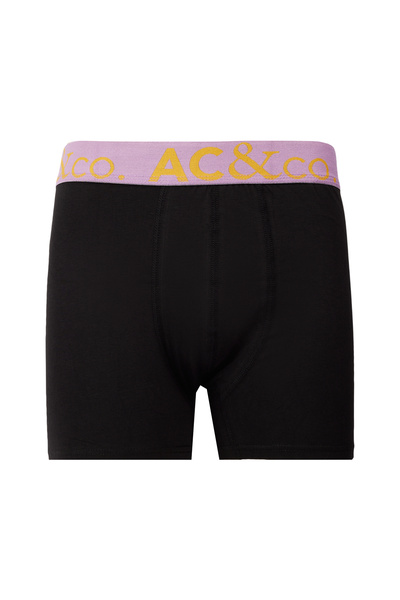 AC&Co / Altınyıldız Classics Men's Premium Cotton Mixed Stretch Patterned 3-Piece Boxer Pack (Groom's Trunk) Dowry Set