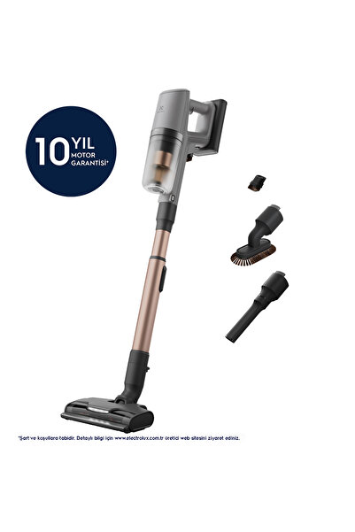 Electrolux EP82UB25UG 800 Serisi Ultimate Şarj Stantlı MultiCyclonic 10 Yıl Motor Garantili Kablosuz Süpürge