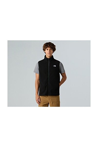 THE NORTH FACE Men's Glacier Fleece Polar Vest Nf0A8Dqnjk31 Black-Xxxl
